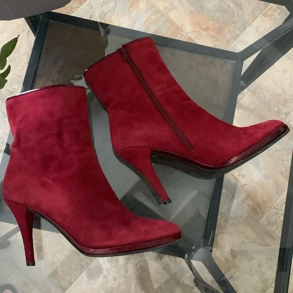 STUART WEITZMAN Mikki Hair Calf Bootie - Picture 4 of 12